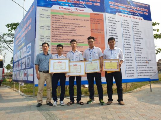 Học sinh Phú Yên đạt giải thưởng khoa học kỹ thuật